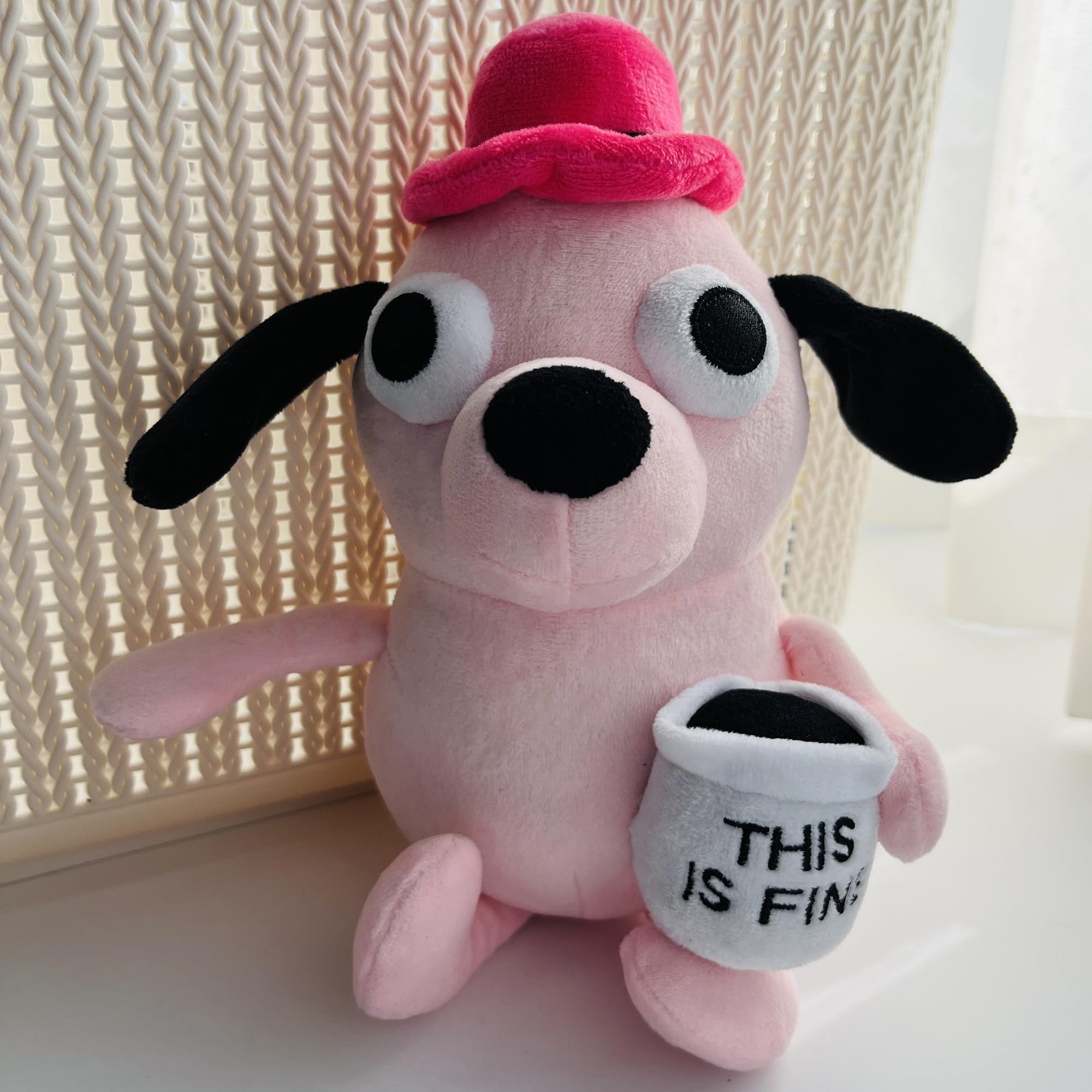Amazon.co.jp: Tavashome ピンクの子犬のぬいぐるみ。11インチサイズ